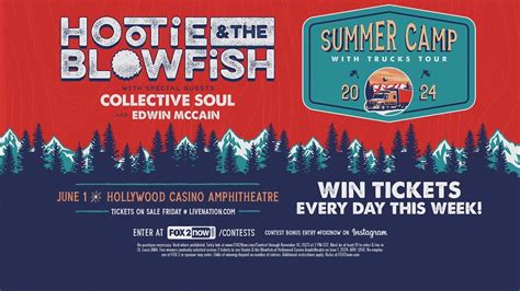 Hootie and The Blowfish performing at Hollywood Casino Amphitheatre next summer